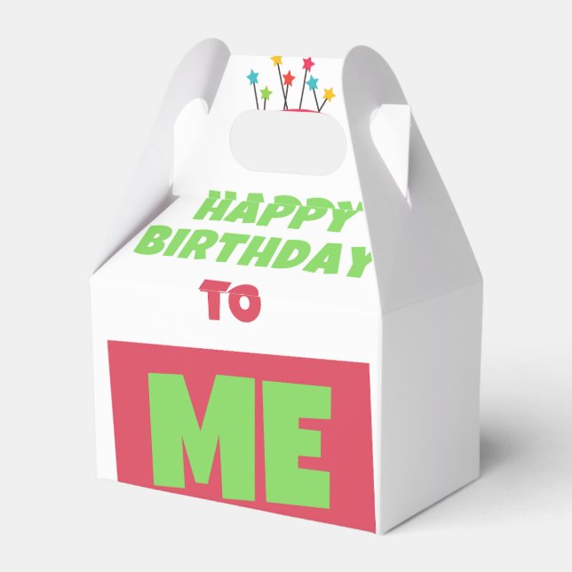 Ballotins Bonne boîte d'anniversaire (Arrière)