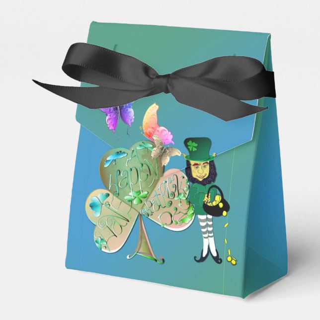 Ballotins "Bonne Saint Patrick !" Leprechaun (Verso)