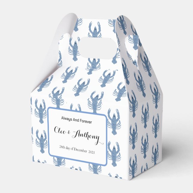 Ballotins Bonnet Ginger Jars Jar Boîte de mariage Faveur (Arrière)