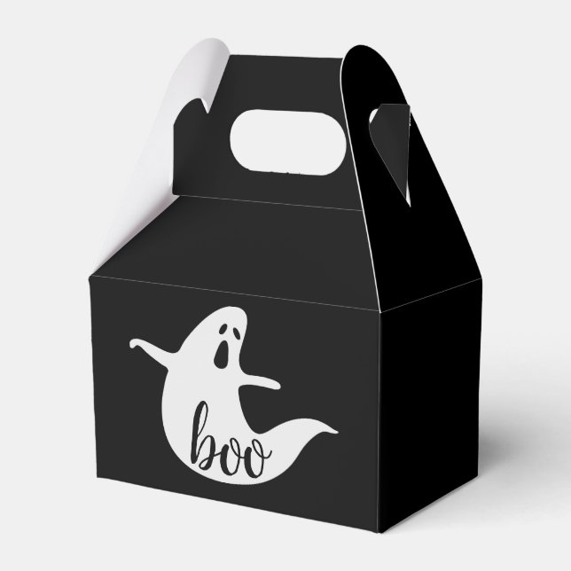 Ballotins Boo. Black drôle éffrayante effroi enfants fantôme (Verso)