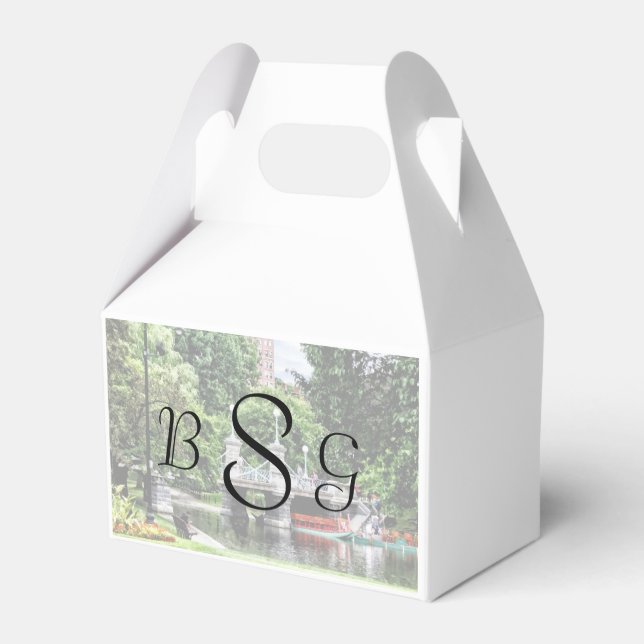 Ballotins Boston MA - Boston Public Garden Bridge (Arrière)