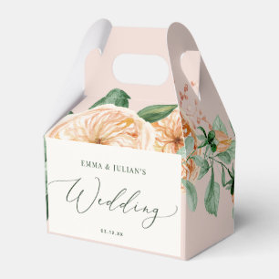 Ballotins Botanique Boho vert Floral Blush rose Mariage