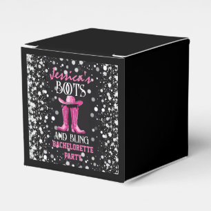 Ballotins Bottes roses et Bling Bachelorette