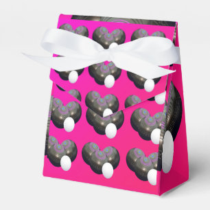 Ballotins Boules de pelouse roses chaudes, Ballotin cadeau
