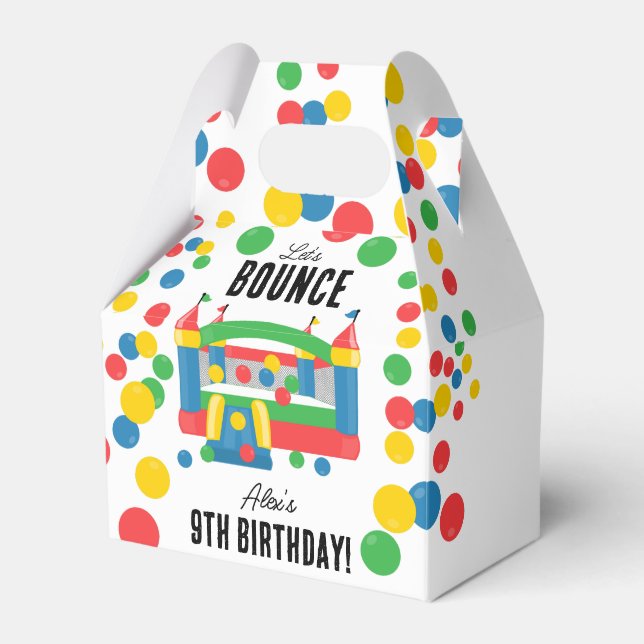 Ballotins Bounce House Jumping Castle Anniversaire de enfant (Verso)