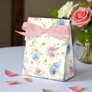 Ballotins Bouquet de Rose Douce Boîte de Faveur de Mariage R