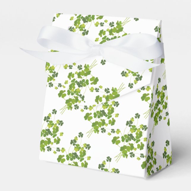 Ballotins bouquet shamrock, jour de st patrick (Verso)