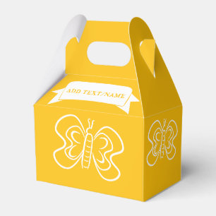 Ballotins Bouton Dessin Personnalisé Jaune