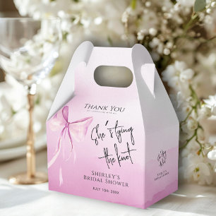 Ballotins Bow rose vif Elle noue la Fête des mariées de noeu