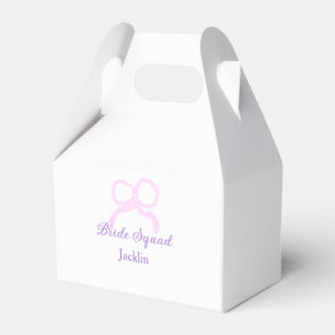 Ballotins Bride escouade rose parties scintillant arc étoile