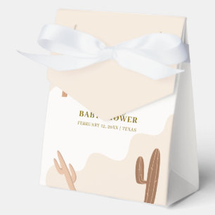 Ballotins Brown Neutre moderne Boho Cactus Baby shower
