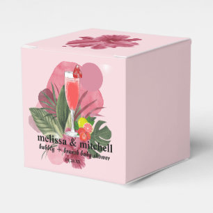 Ballotins Bubbly brunch mimosa baby shower merci