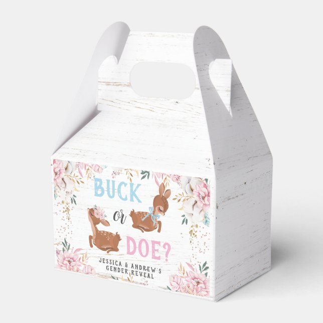Ballotins Buck ou Doe ? Révélation du baby shower (Verso)