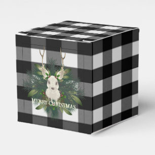 Ballotins Buffalo Plaid Festin Reindeer Noël