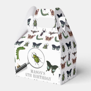 Ballotins Bugs & Insects Vintage Garçon Anniversaire Blanc