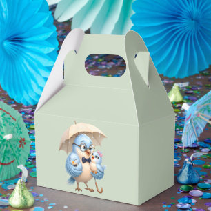 Ballotins Cadeau Boîte de Faveur Oiseau Père Fête