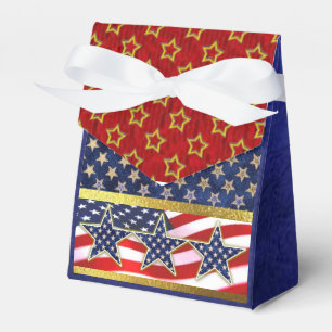 Ballotins Cadeau conçu patriotique et boîte-cadeau