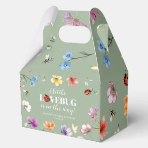 Ballotins Cadeau de Baby Shower Wildflower Lovebug