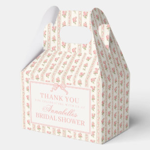 Ballotins Cadeau de Fête de Fiançailles Floral Fancy Abricot
