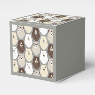Ballotins Cadeau de la Fête des Pères à motif d'ours mignon