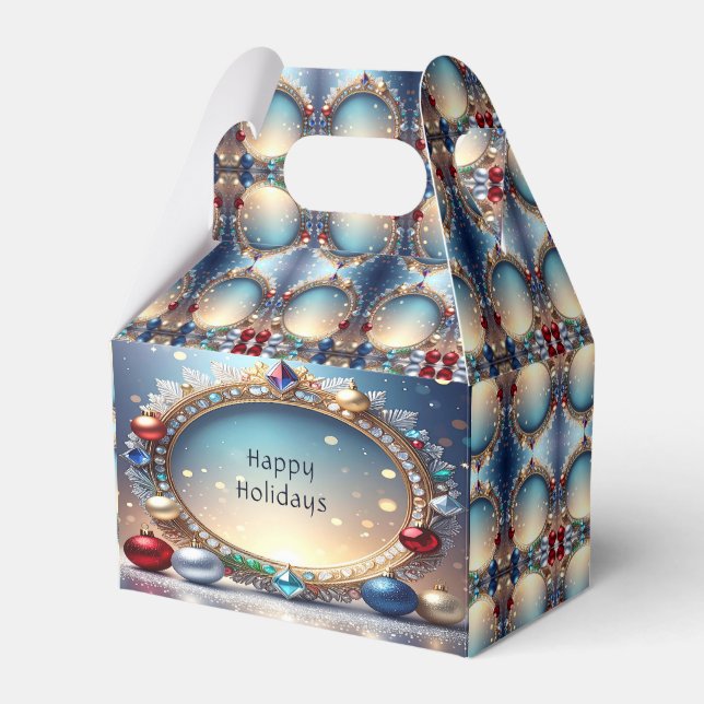 Ballotins Cadeau de Noël Cadeau de vacances Boîte cadeau (Verso)