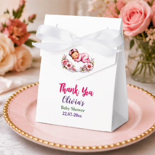 Ballotins Cadeau élégant pour fête de bébé fille endormie