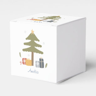 Ballotins Cadeau personnalisé Nordic Christmas Tree