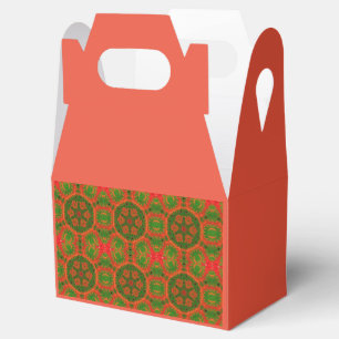 Ballotins Cadeaux Kaleidoscope orange et vert