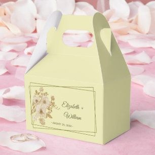 Ballotins Cadre Rose – Mariage Jaune Céleste