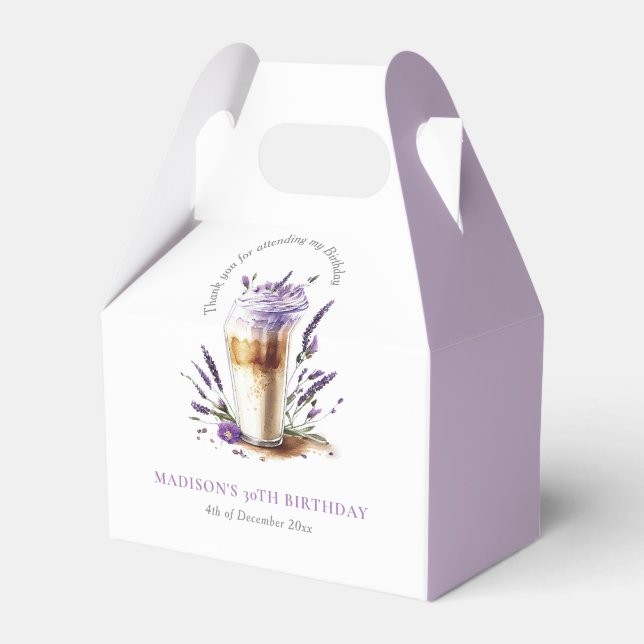 Ballotins Café Anniversaire Dernier amusant Merci personnali (Verso)