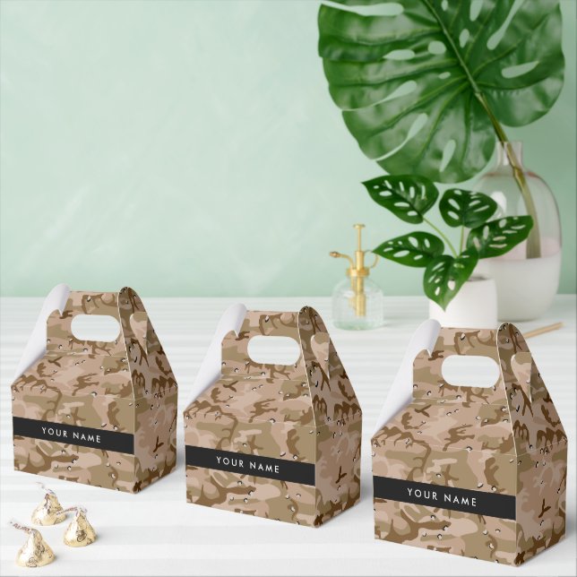 Ballotins Cailloux du Camouflage du désert, Votre nom, Perso (Multiple)
