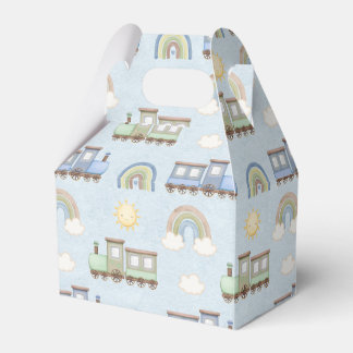 Ballotins Caixinha de Lembrancinha Trenzinho nas Nuvens