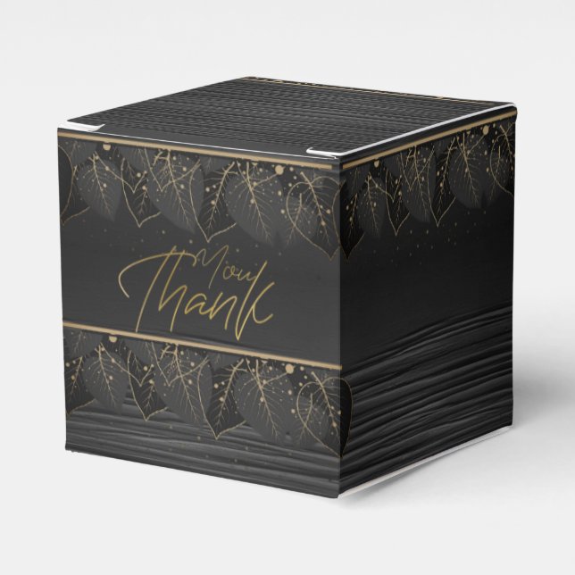 Ballotins Caja de regalo hermosa con agradecimiento (Verso)