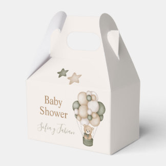 Ballotins Caja Para Regalos Teddy Bear Baby shower Garçon