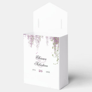 Ballotins Calligraphie romantique Wisteria Mariage