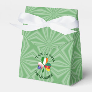 Ballotins Cameroun Irlande États-Unis Trèfle Drapeau Personn