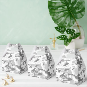 Ballotins Camouflage gris neige d'hiver, Militaire, Armée