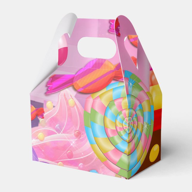 Ballotins Candy Land Party Imaginaire Sweets Anniversaire (Arrière)