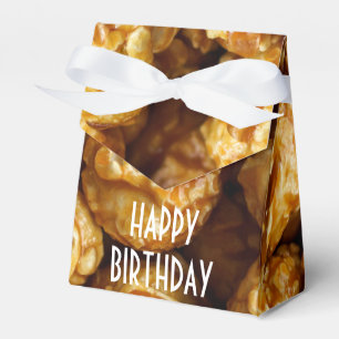 Ballotins Caramel Popcorn heureux Ballotin d'anniversaire