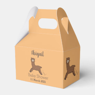 Ballotins Caricature d'alpaga brun joli