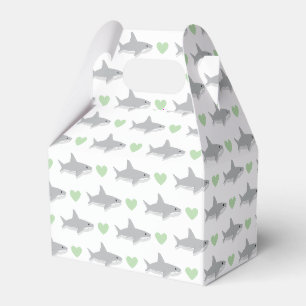 Ballotins Caricature de petit requin vert Coeur