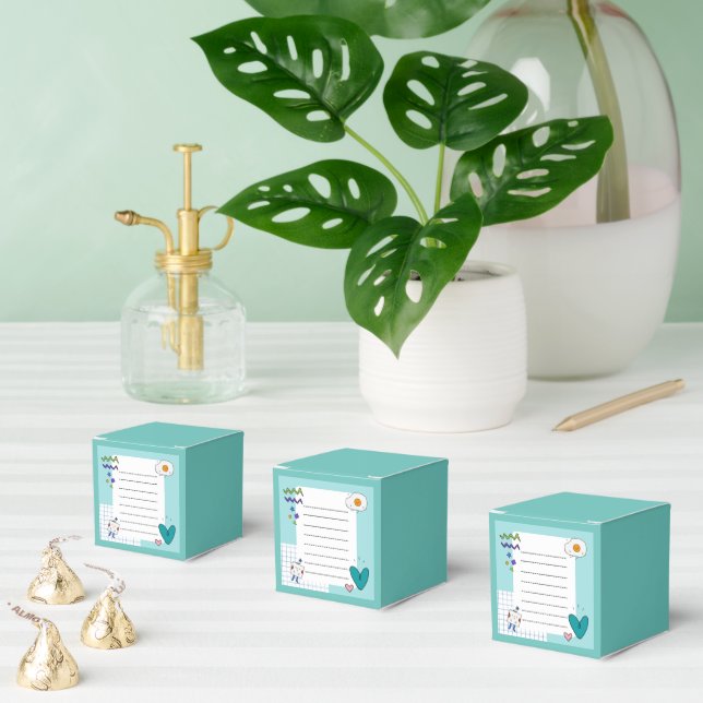Ballotins Carré mignon Doodon Cartoon Notes (Multiple)