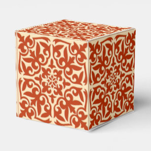 Ballotins Carreau marocain - corail orange et pêche