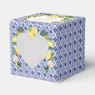 Ballotins Carreaux bleus de citron italiens Merci mille fois