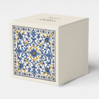 Ballotins Carreaux de style méditerranéen bleu | Céramique i