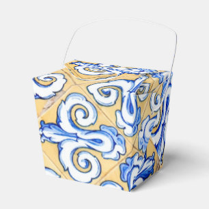 Ballotins Carreaux espagnols - Azulejo Bleu, Jaune et Blanc