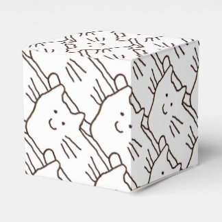 Ballotins Cartoon Simple Cats Line Drawing