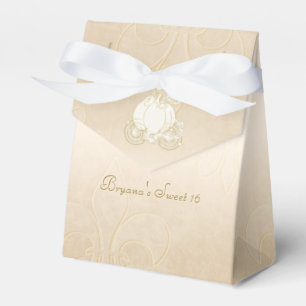 Ballotins Cendrillon Gold Carriage Beige Party Favoriser les