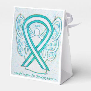 Ballotins Cervical Cancer Awareness Ribbon Party Favoriser L