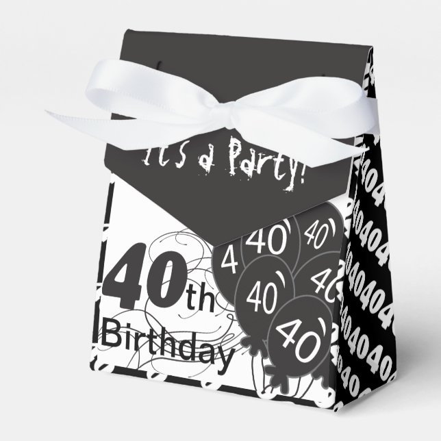 Ballotins C'est une fête d'anniversaire pour les 40 ans (Verso)